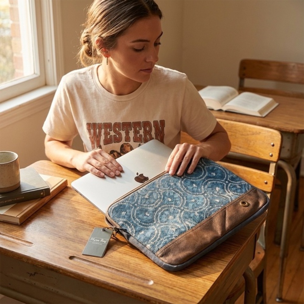 NEW CIRCLES OF ILLUSION LAPTOP SLEEVE